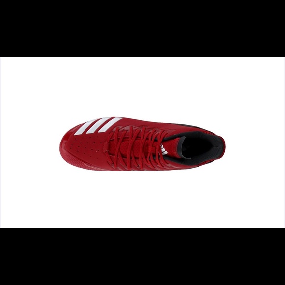 Adidas Men’s Icon Bounce Hybrid Red Baseball Cleats Size 12 NWT main image 4